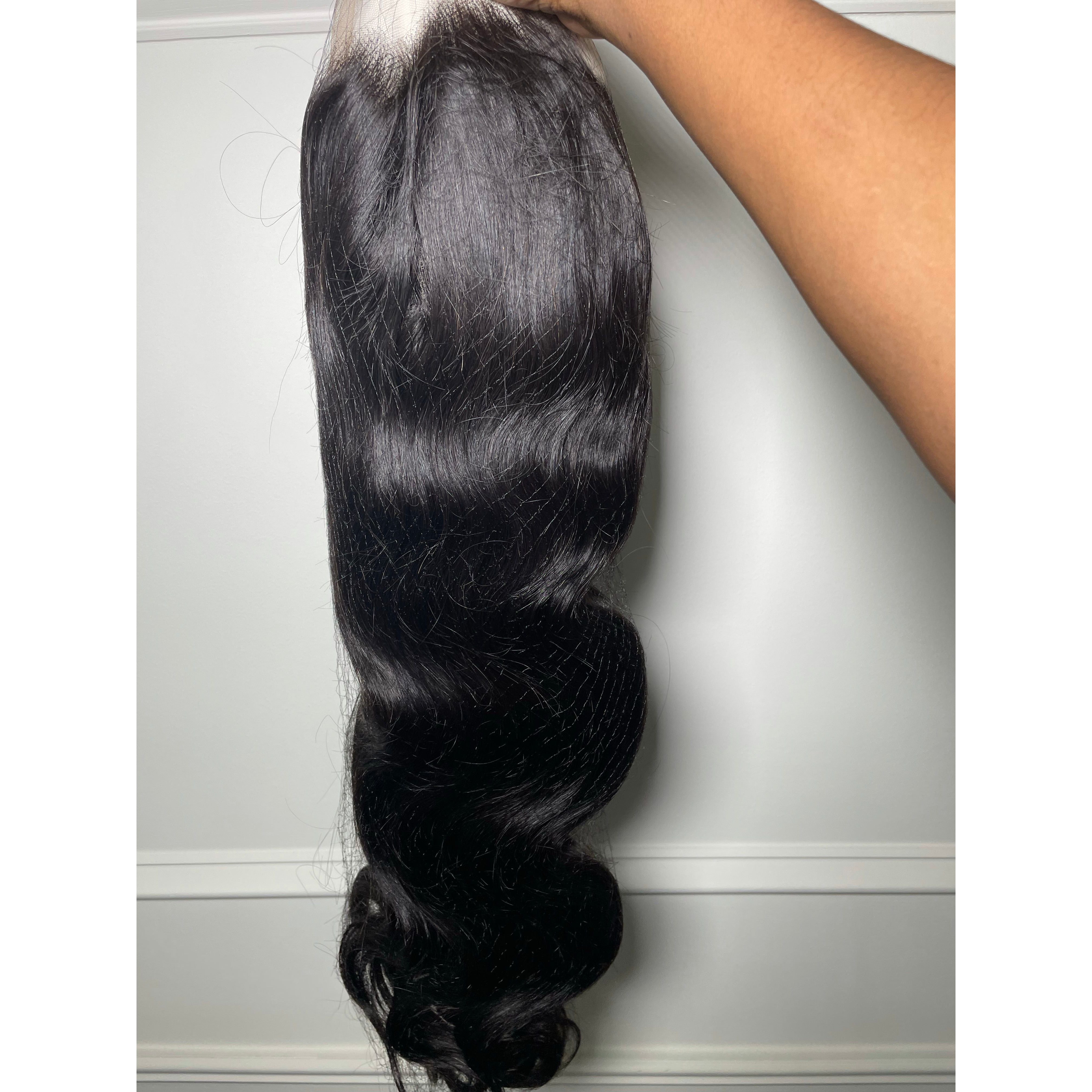 13x4 transparent lace front wig